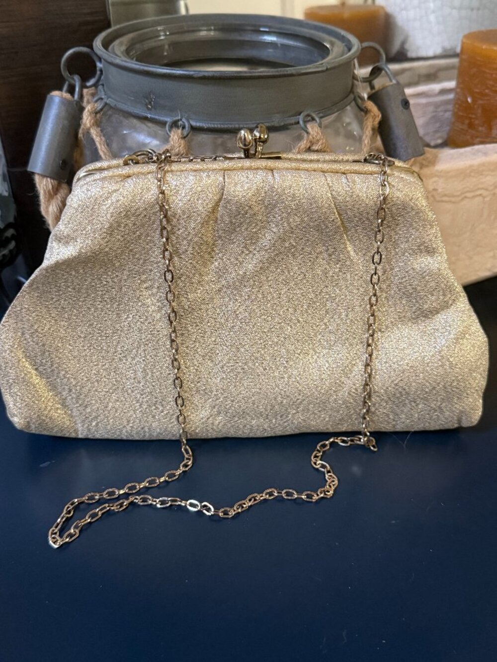 Gold Vintage Clutch
